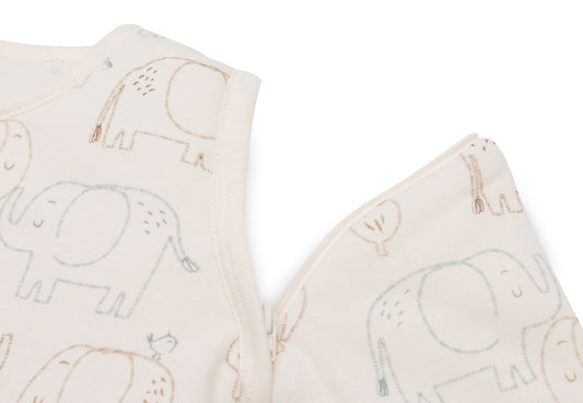 Gigoteuse avec Manches Amovible 90cm Elephant Tales