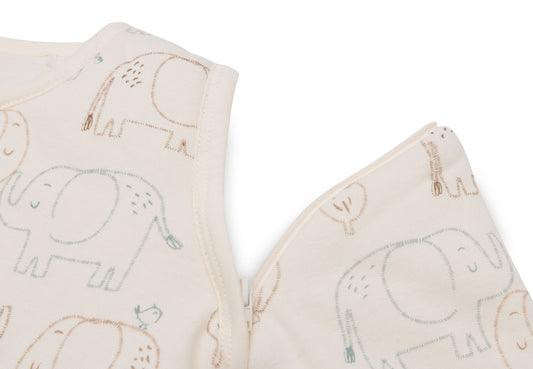 Gigoteuse avec Manches Amovible 70cm Elephant Tales