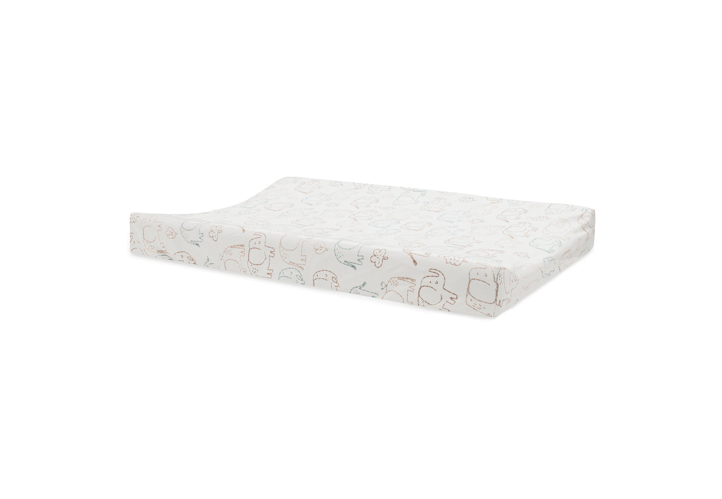 Housse matelas à langer Jersey 50x70cm Elephant Tales