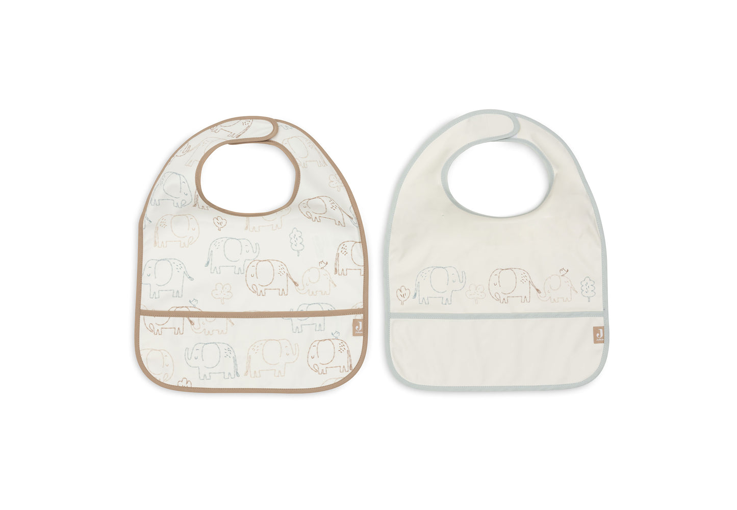 Bavoir imperméable Elephant Tales (2pack)