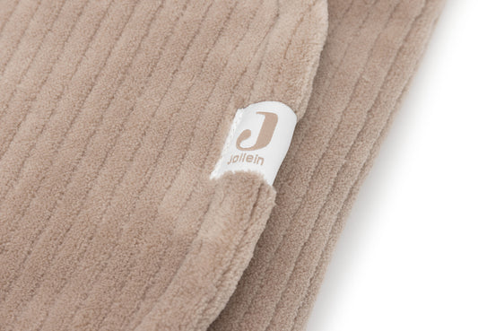 Couverture portefeuille Bunny Cloudy Rib Milky Coffee