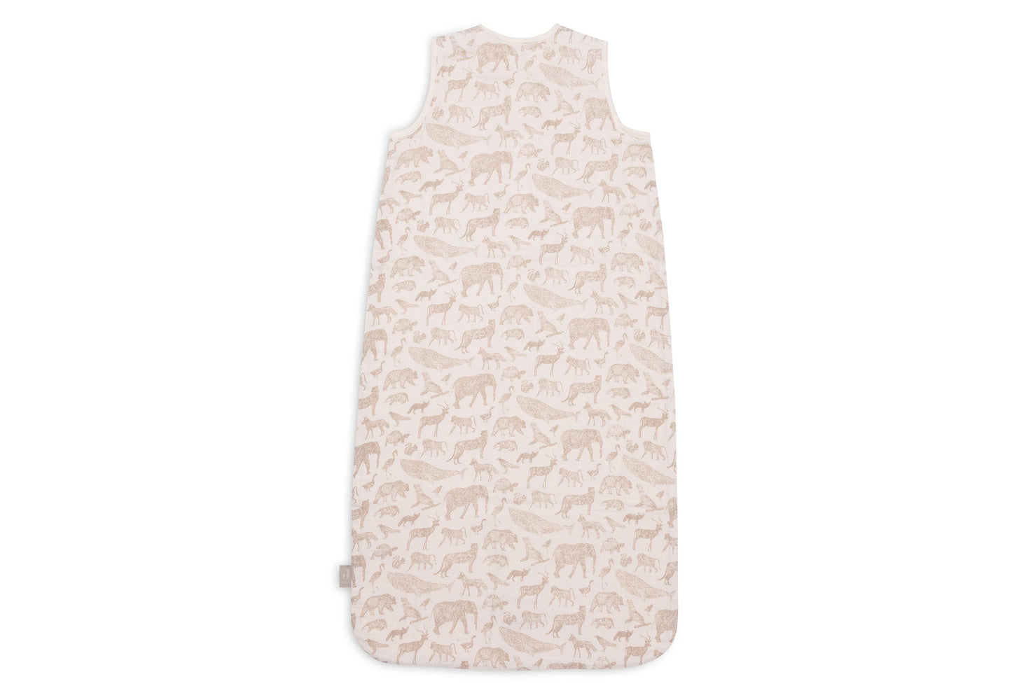 Gigoteuse Gaze de Coton 70cm Animals - Nougat