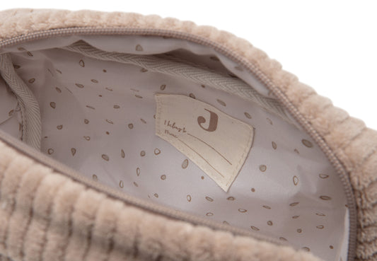 Trousse de soins Cloudy Rib Milky Coffee