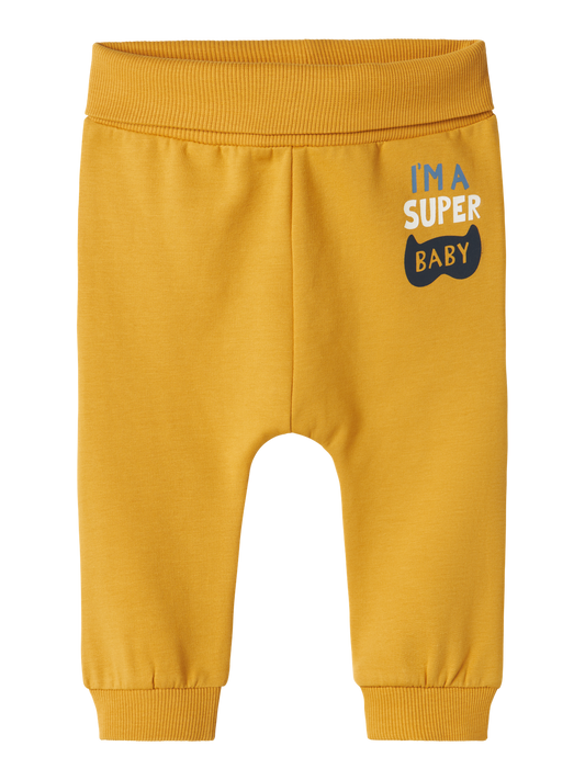 Pantalons Name it baby Nbmvonne sweat pant box bru