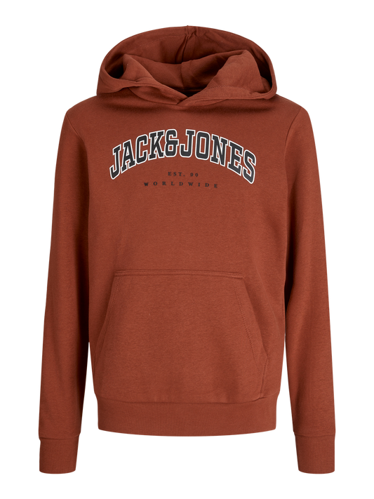 Sweat-shirt Jack&jones junior Jjecaleb varsity sweat hood noos jnr