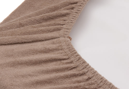 Housse matelas à langer Éponge 50x70cm Milky Coff/Ivory (2p)