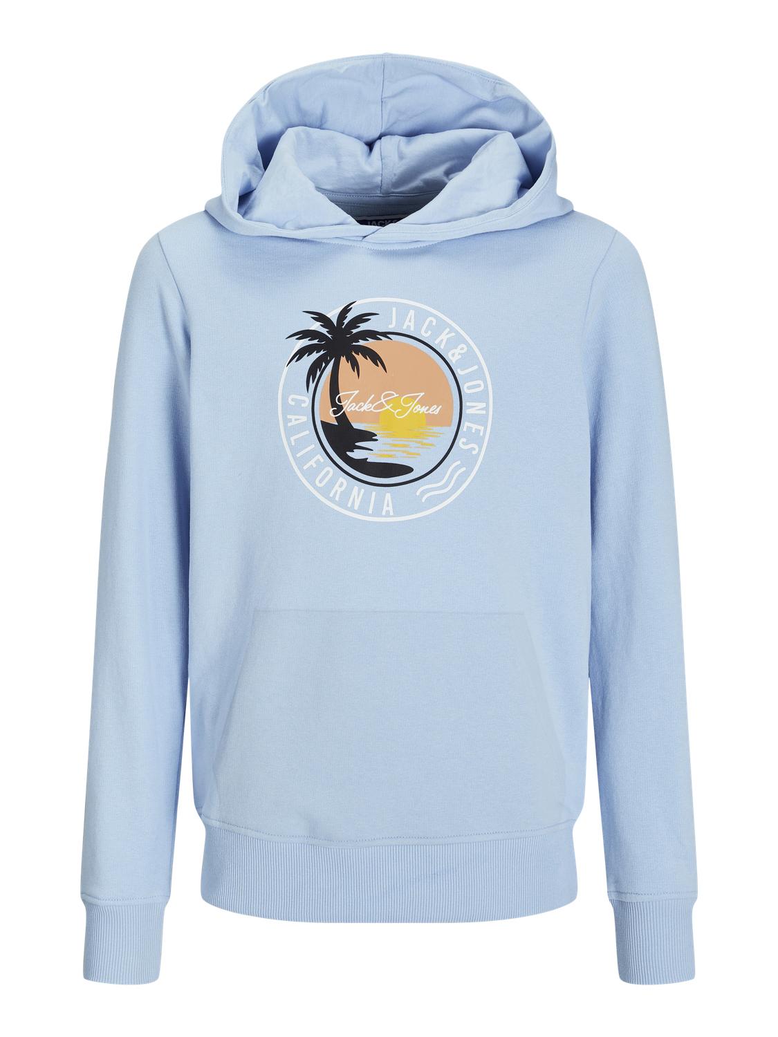 Sweat-shirt Jack&jones junior Jjpalm sweat hood jnr