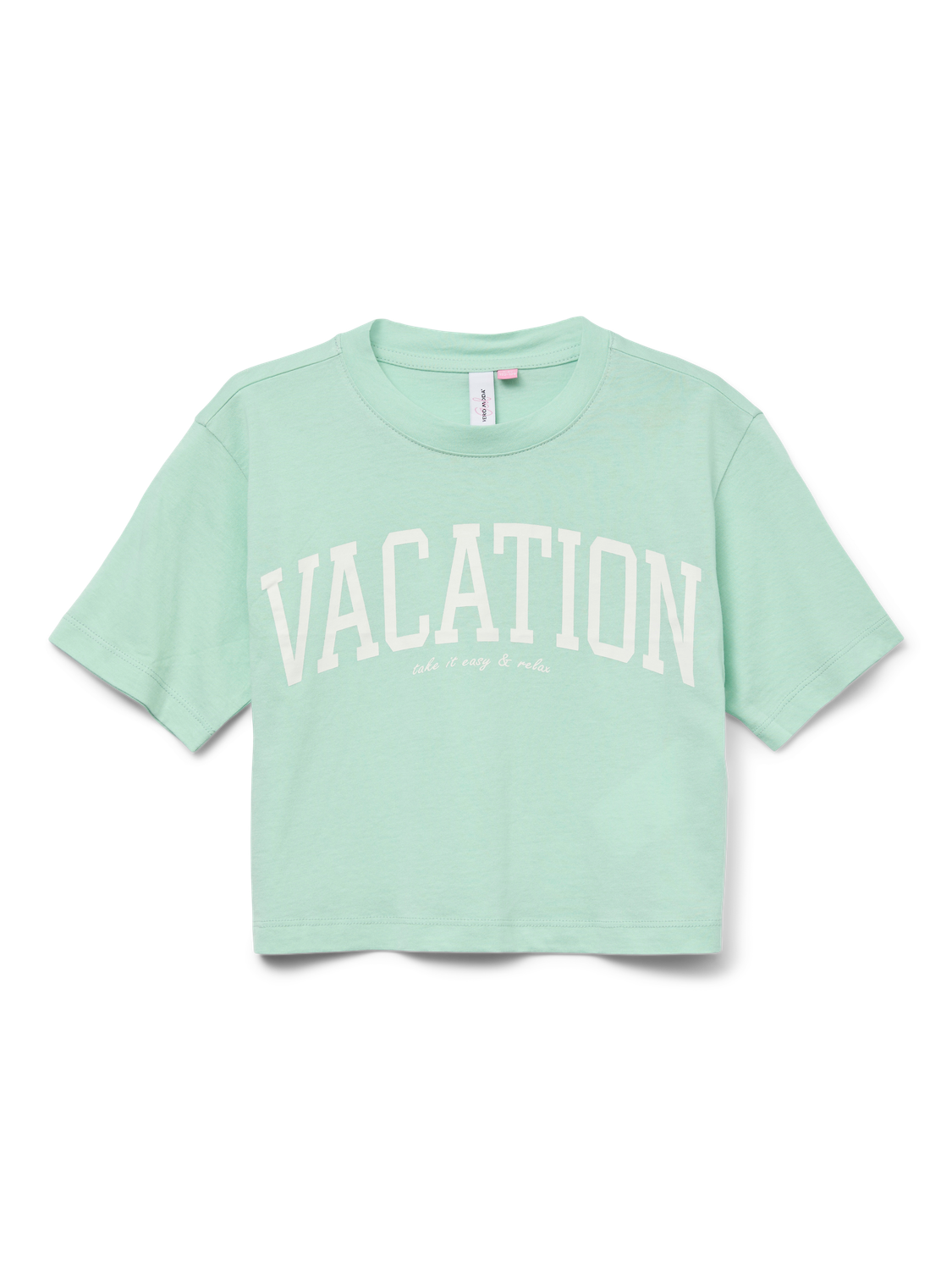 Tops Vero moda girl Vmsia pastel ss cropped top box jrs girl