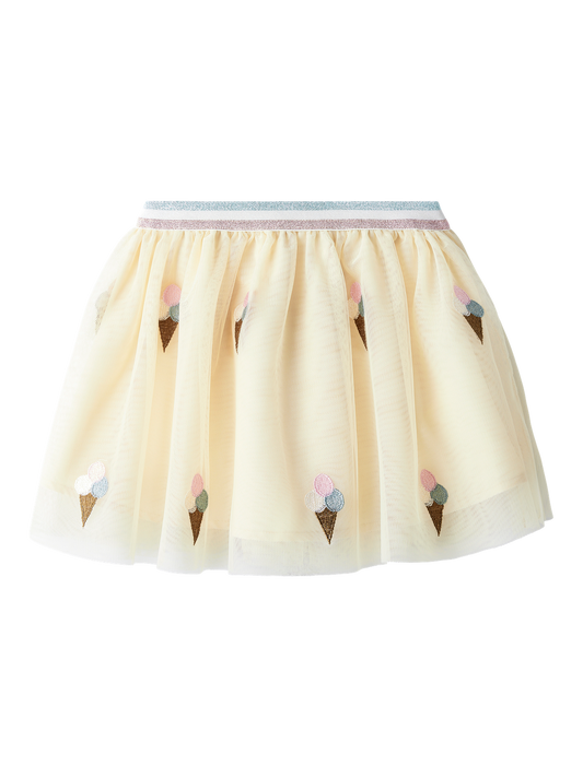 Jupe courte Name it mini Nmfjisene tulle skirt