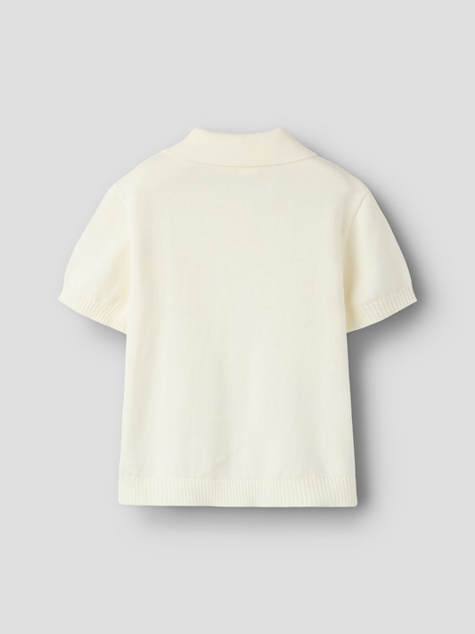 Polo en maille Lil' atelier mini Nmmhitos loose ss polo knit lil