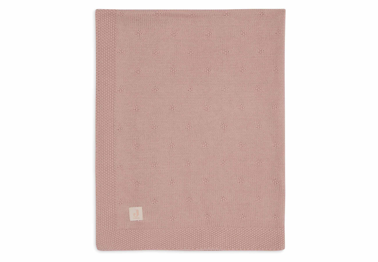 Couverture Berceau 75x100cm Cosy Knit - Wild Rose