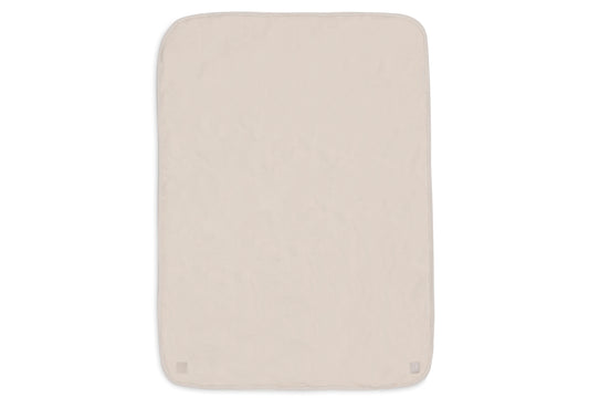 Couverture Berceau 75x100cm Basic Jersey/Sherpa Oatmeal