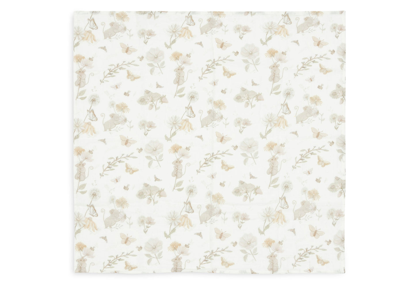 Lange Gaze de Coton Small 70x70cm - Dreamy Mouse - 2 Unités