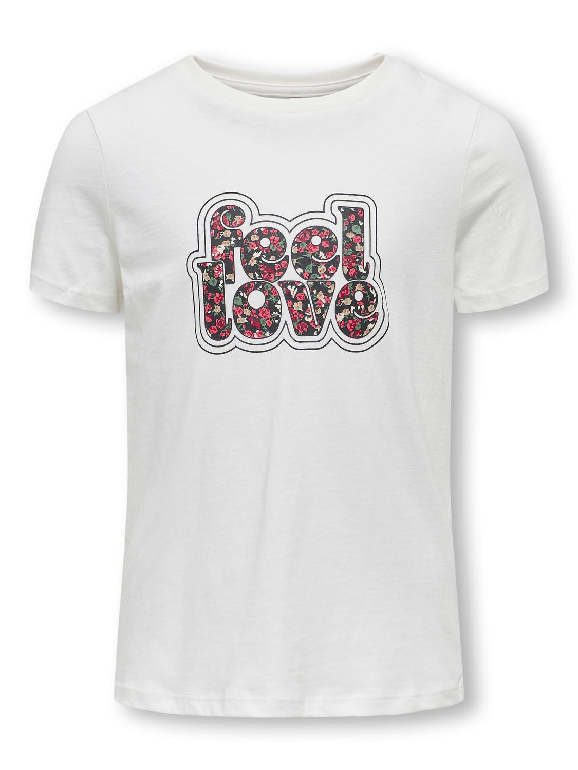 T-shirts Kids only girl Kogemma life reg s/s feel top cs jrs