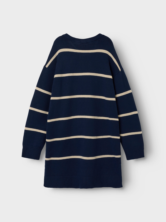 Robe midi Name it kids Nkfodett ls boxy knit dress - birth
