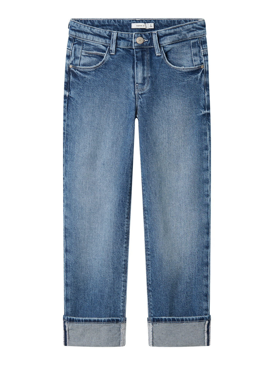 Jeans Name it kids Nkfrose straight fold jeans 4224-az noos
