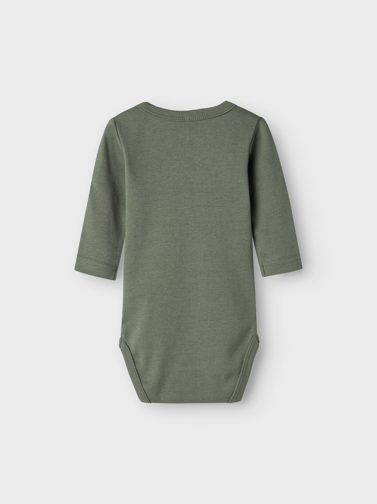 Bodies Name it baby Nbmbody 3p ls green dino noos