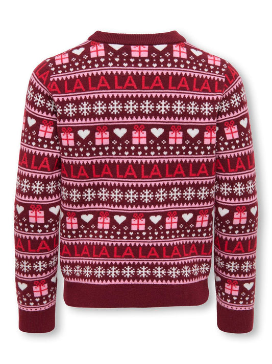Pull-over col rond fille Kids Only Girl - Xmas
