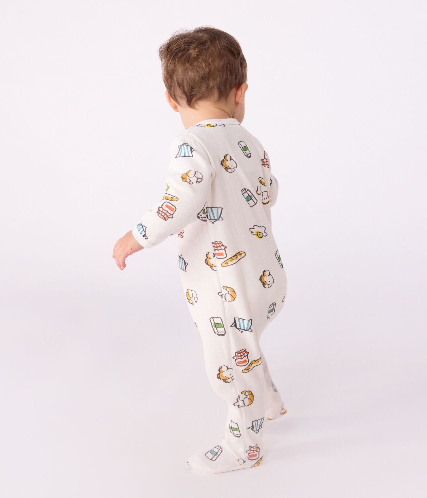Dors-bien mixte en tubique PETIT BATEAU petit-déjeûner