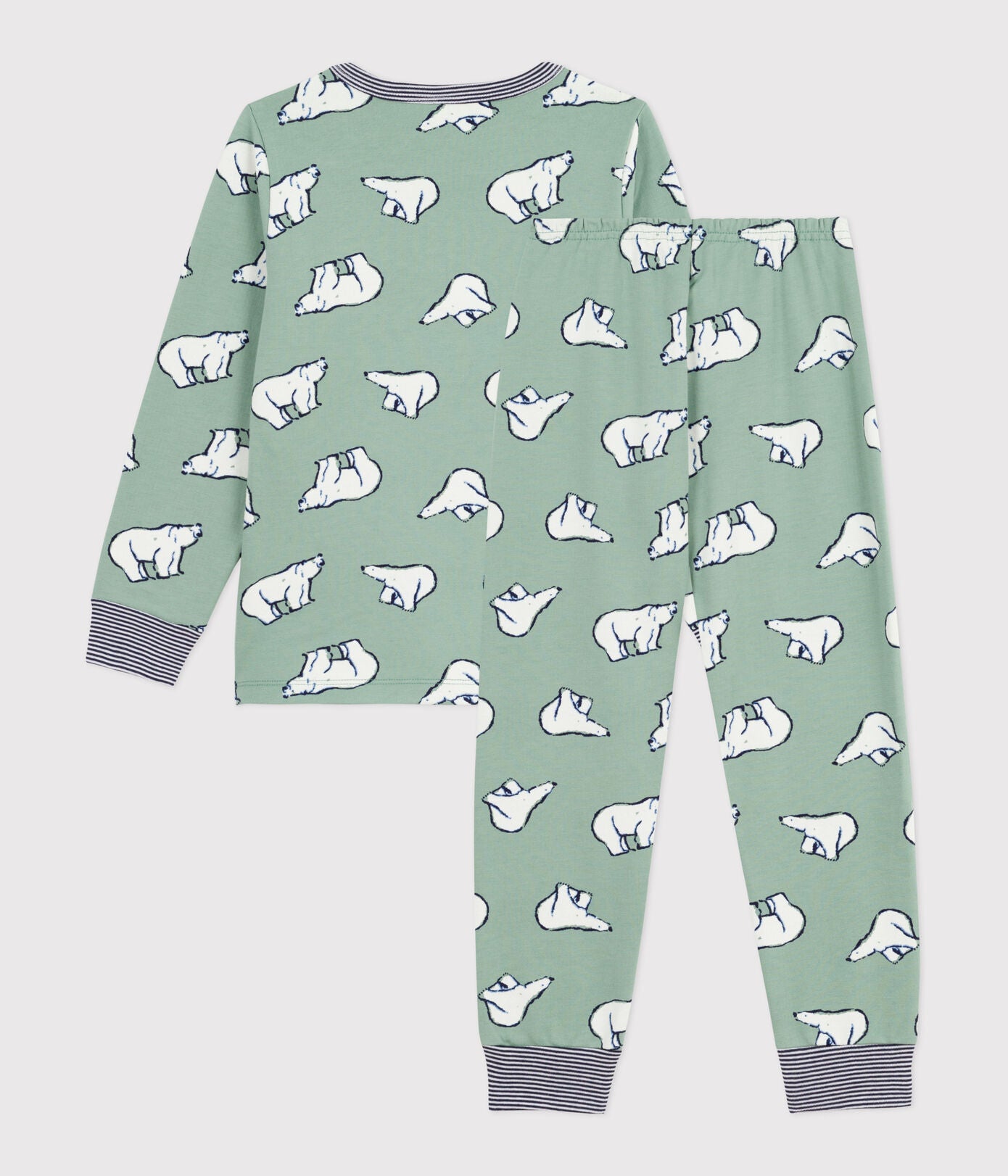 Pyjama garçon en molleton PETIT BATEAU ours