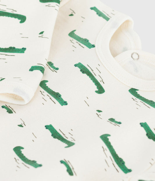 Dors-bien mixte en molleton PETIT BATEAU croco