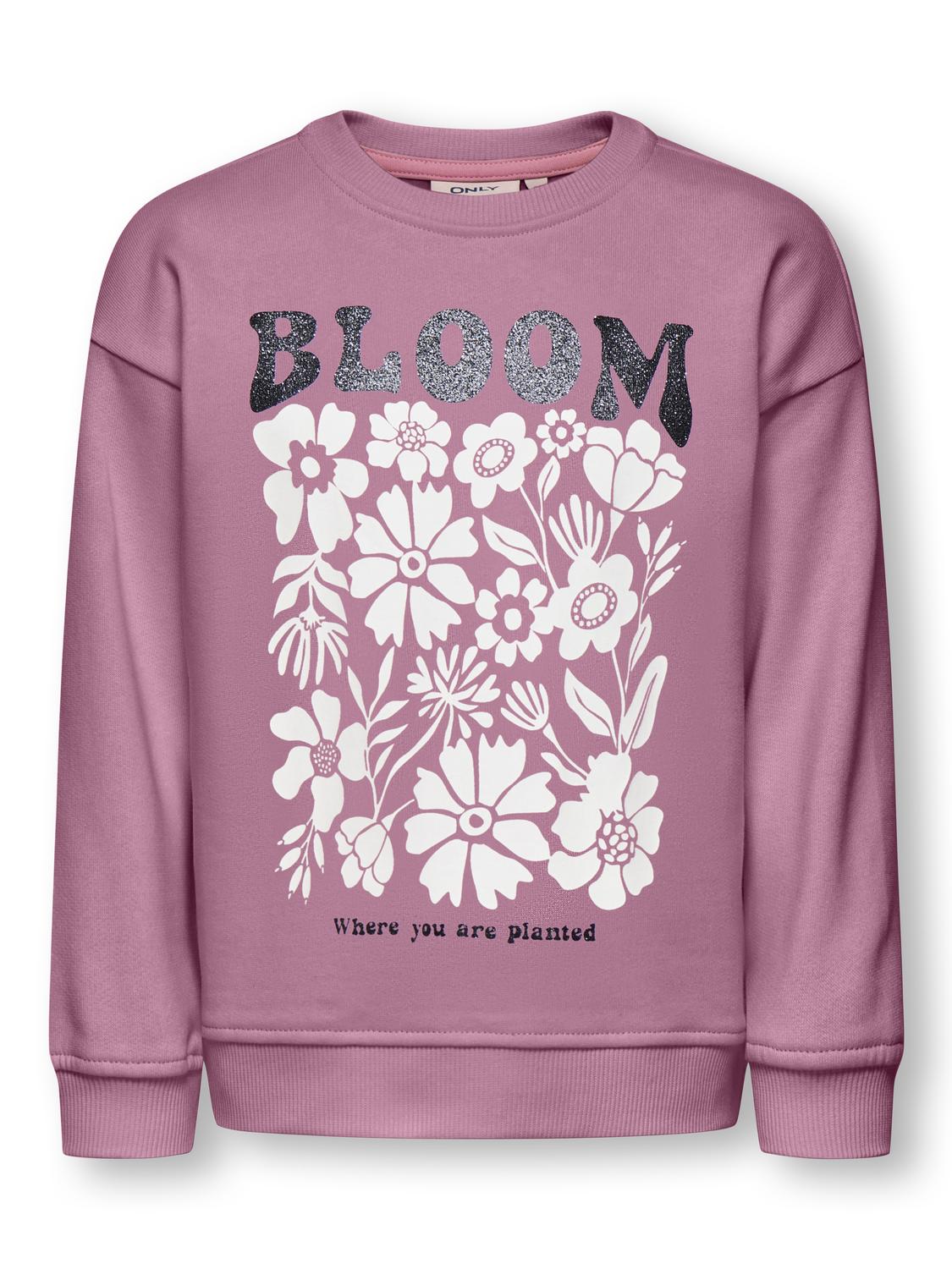 Sweat-shirt Kids mini girl Kmggerbara life l/s loose o-neck swt