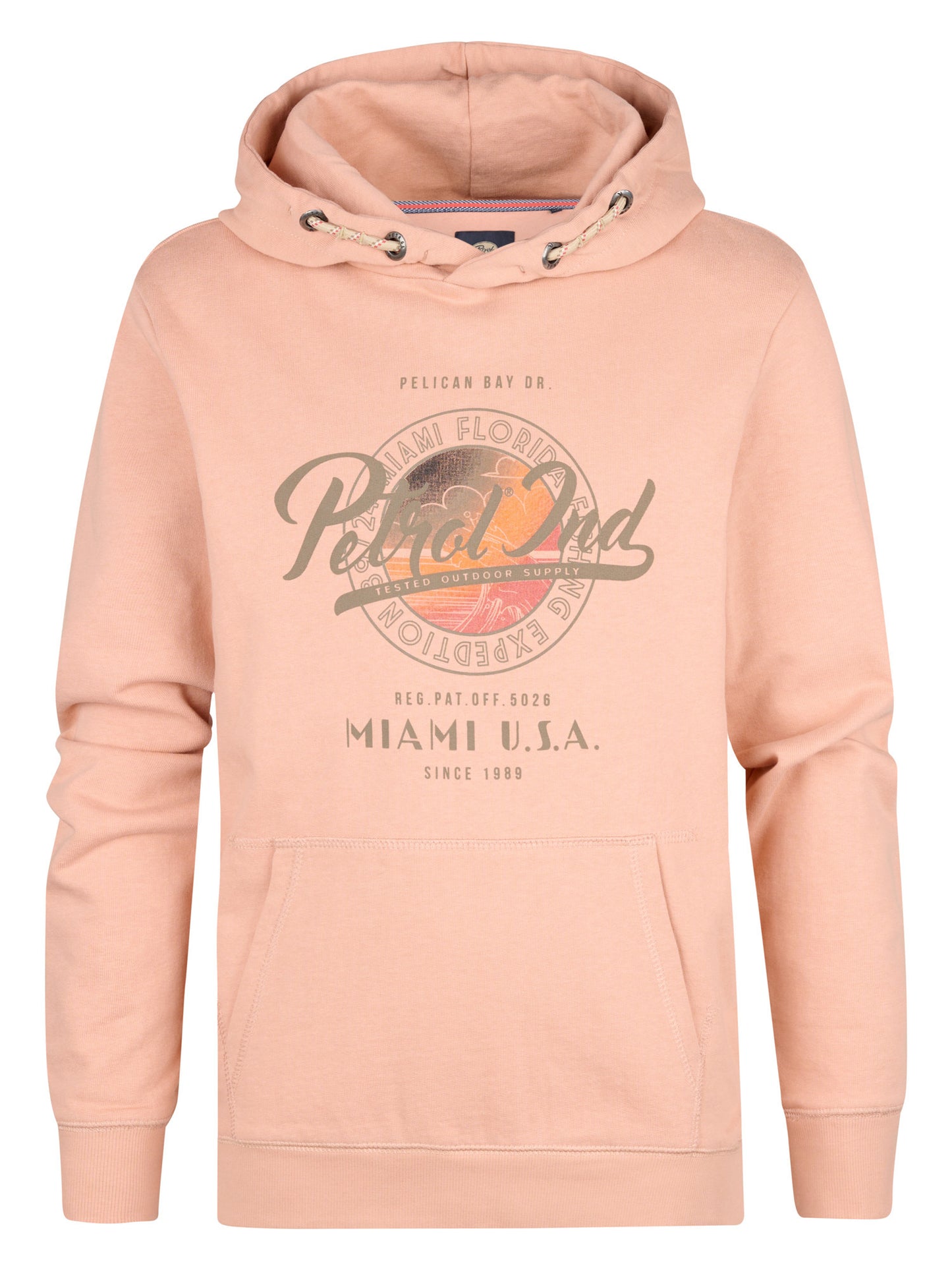 Sweat à capuche Petrol Industries Dusty Peach