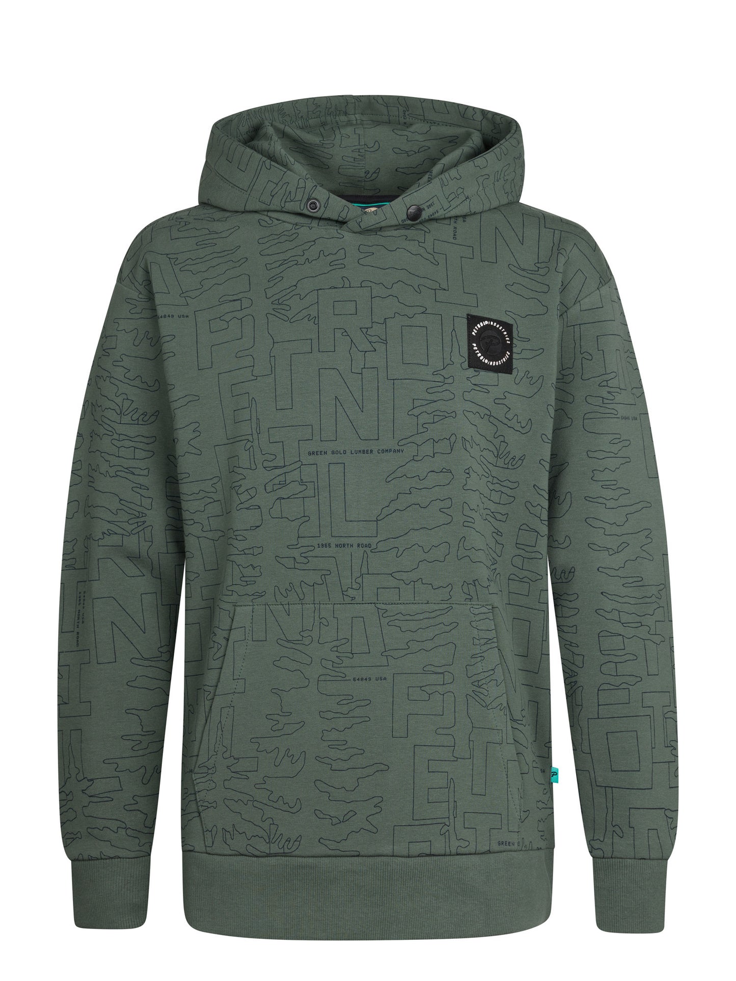 Sweat à capuche AOP PETROL INDUSTRIES B-3050-SWH397
