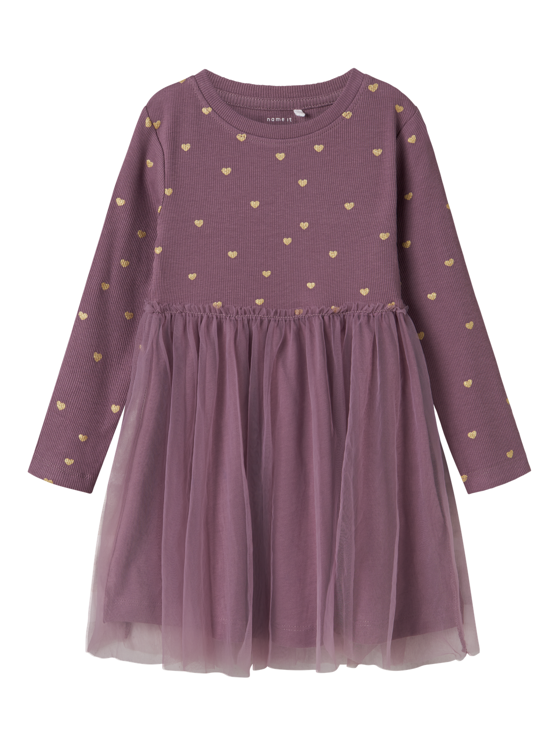 Robe midi Name it mini Nmfnadja ls dress noos
