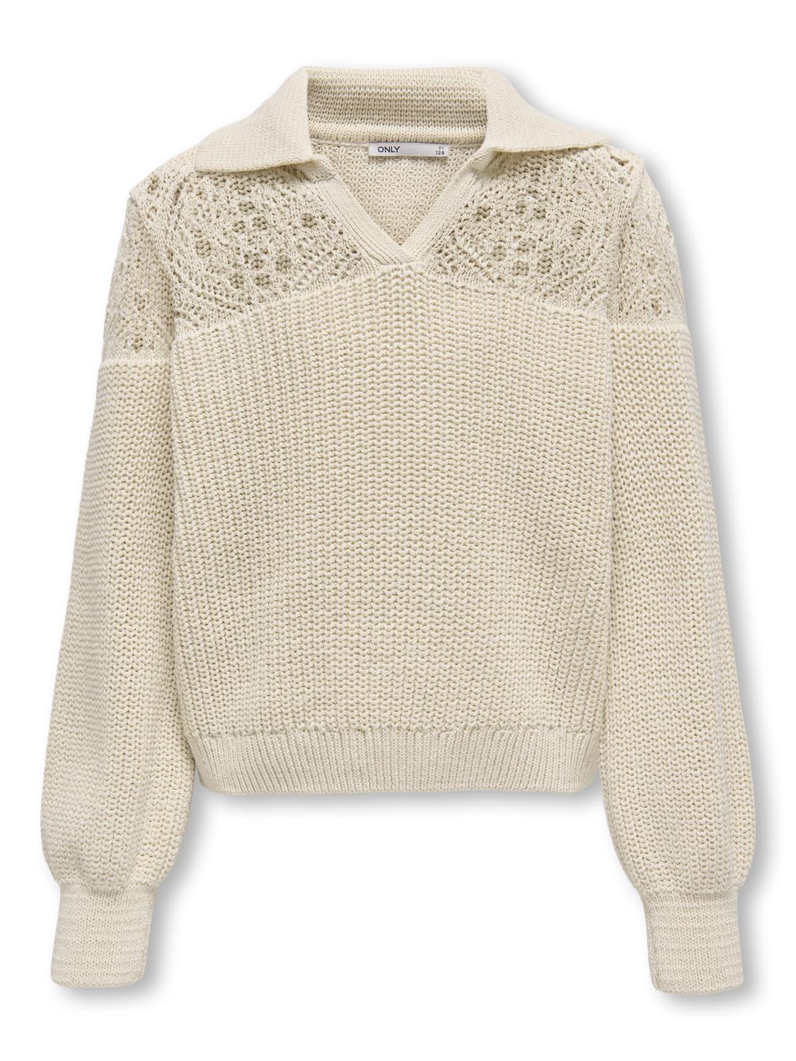 Pull-overs Kids only girl Kogmeryl life ls polo neck knt
