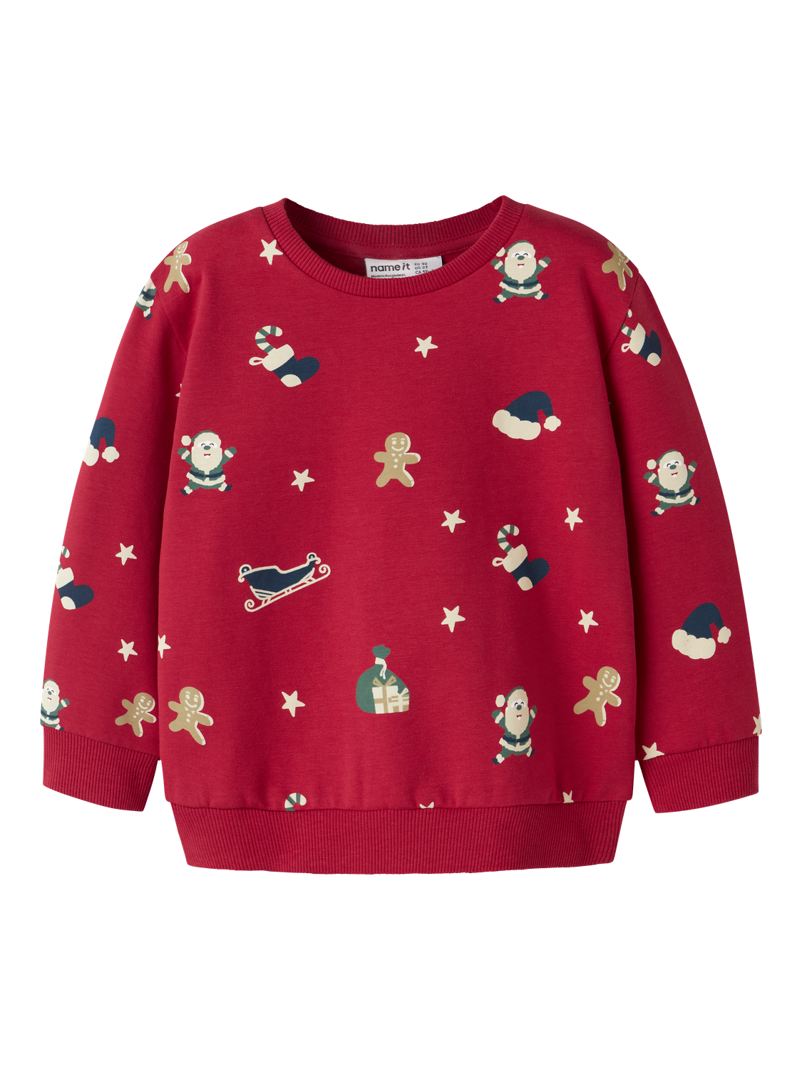 Sweat-shirt Name it mini Nmnrohom ls nreg sweat bru