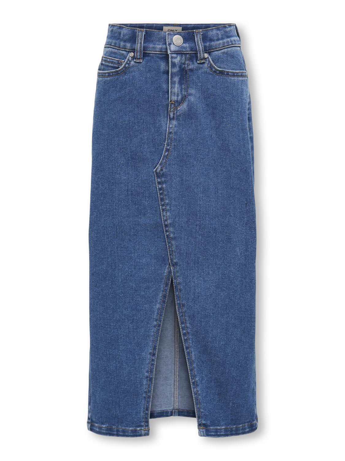 Jupe midi Kids only girl Kogsiri front slit skirt dnm gua