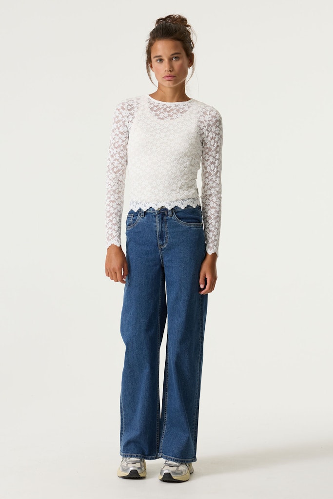 Jeans fille dark used Garcia - 551 Annemay