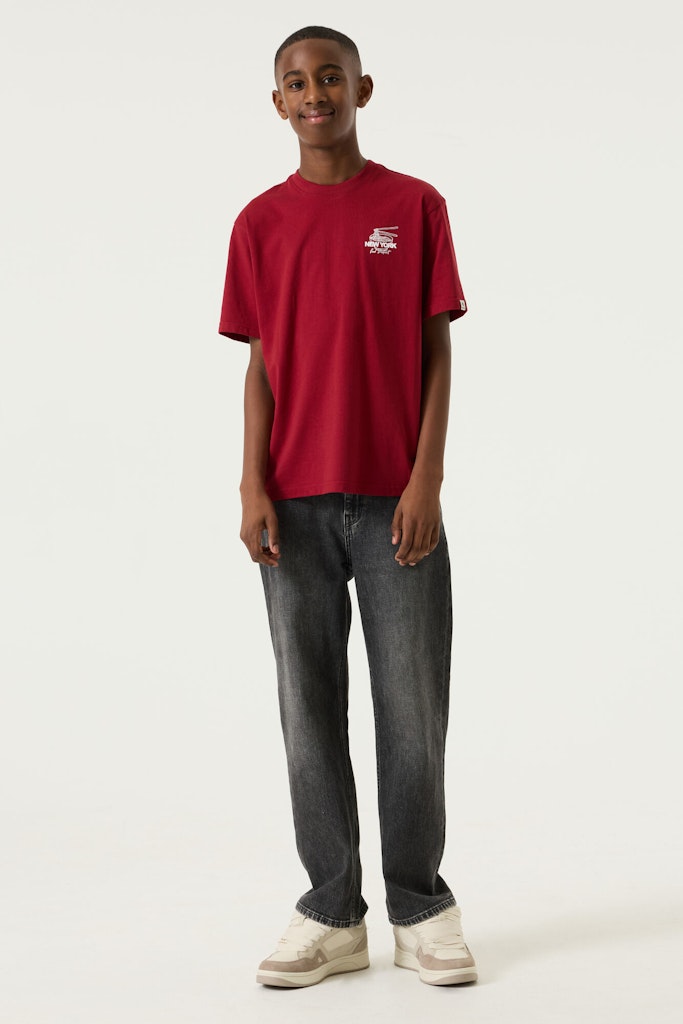 T-shirt garçon rouge Garcia - T263600