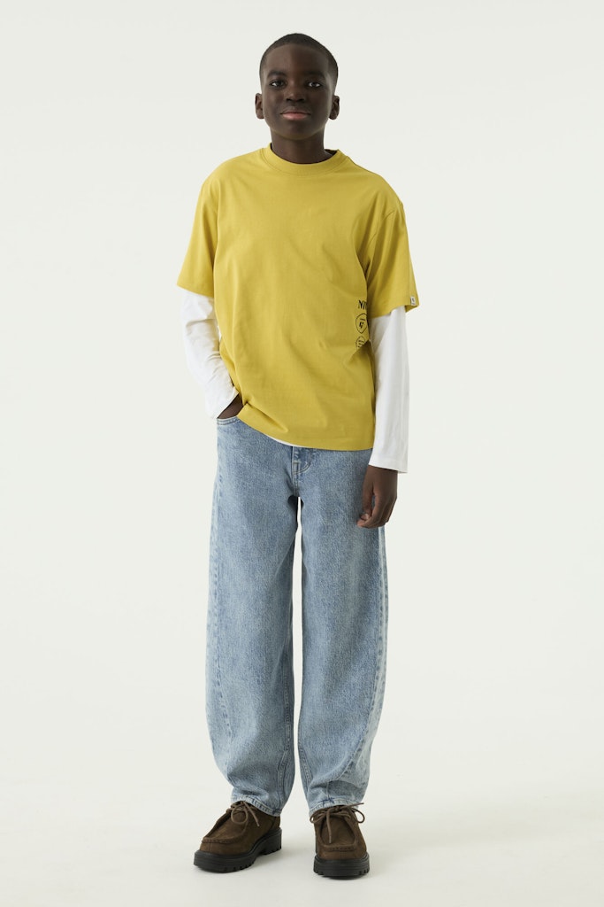 T-shirt garçon jaune Garcia - S263401
