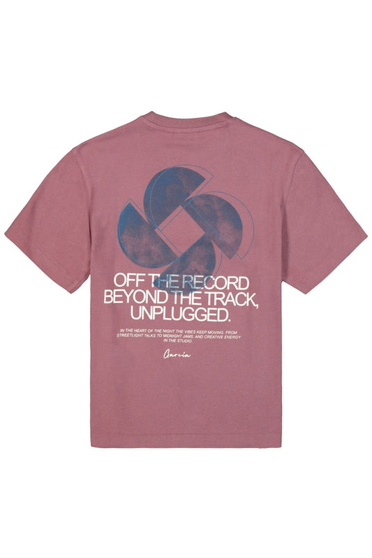 T-shirt garçon mauve Garcia - U263400