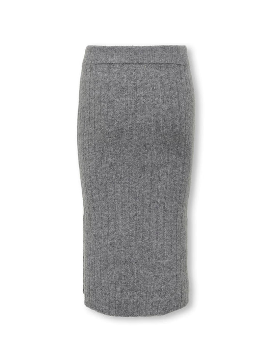 Jupe longue Kids only girl Kogjeanett life rib long skirt cp knt