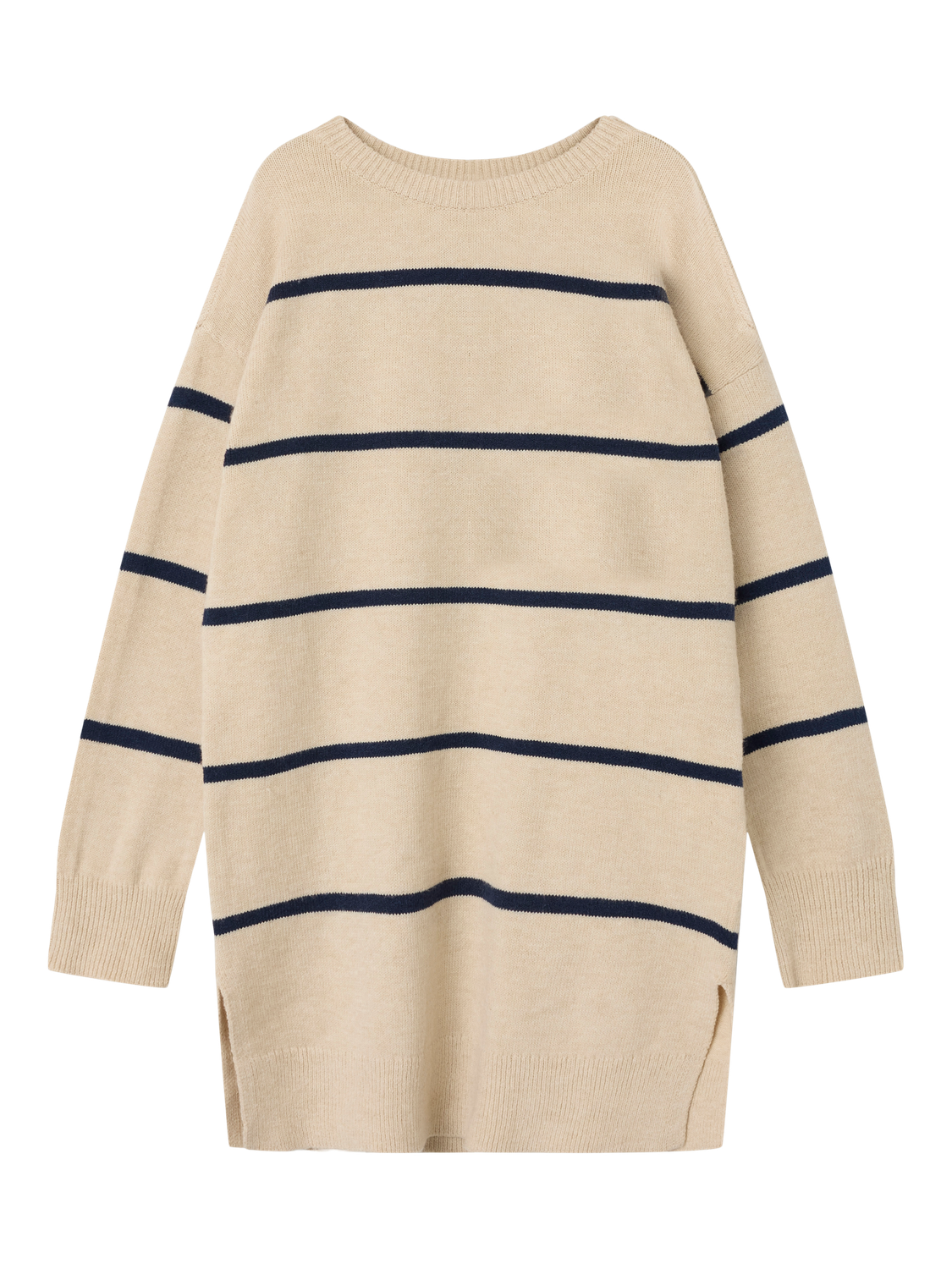 Robe midi Name it kids Nkfodett ls boxy knit dress - birth