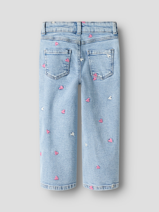 Jeans Name it mini Nmfrose wide emb jeans 2633-fr noos
