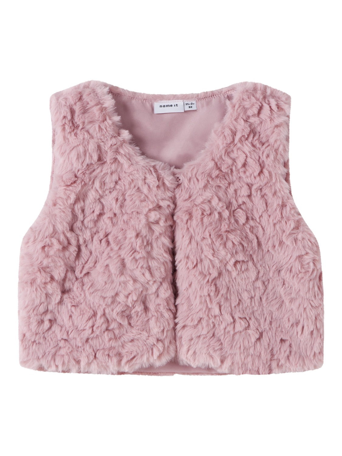 Gilets anti-froid Name it mini Nmfnano fake fur vest