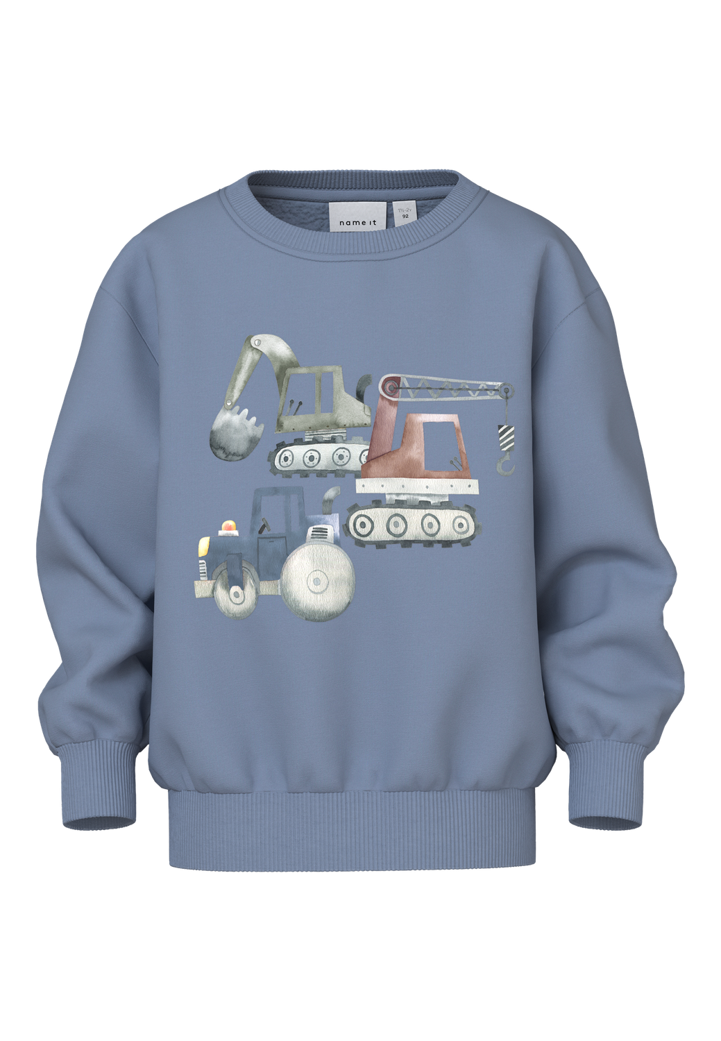 Sweat-shirt Name it mini Nmmsven ls nreg swe bru