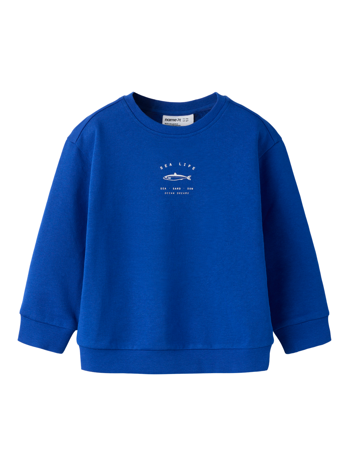 Sweat-shirt Name it mini Nmmhaddian ls rlx swe unb box