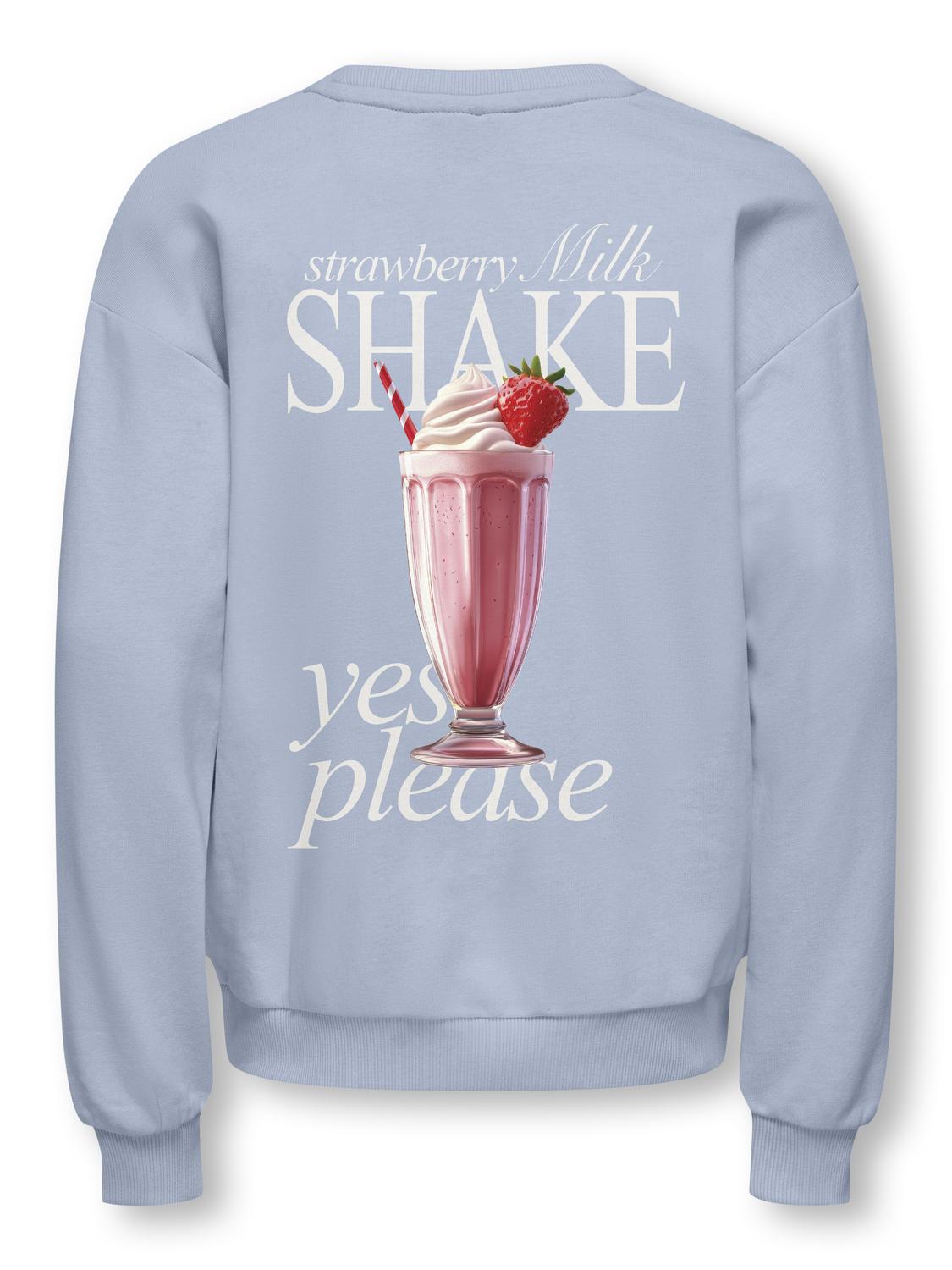 Sweat-shirt Kids only girl Kogphilea life l/s loose ub vd swt noos