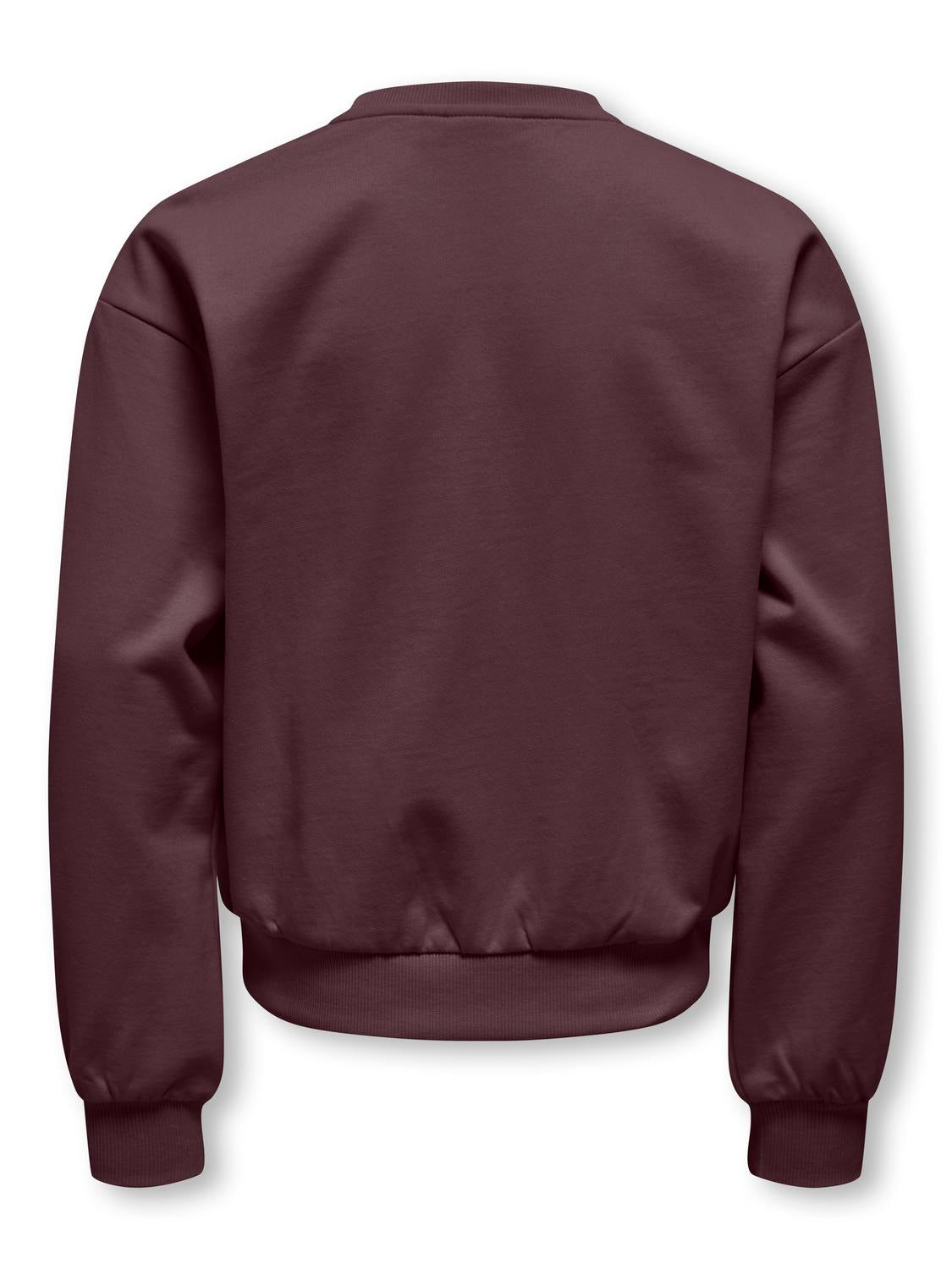 Sweat-shirt col rond imprimé fille Kids Only Girl - Naomie