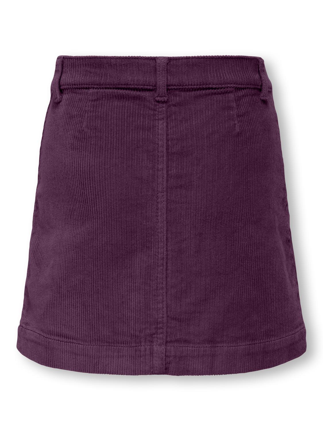 Jupe courte Kids only girl Kogamazing global hw cord skirt pnt noos