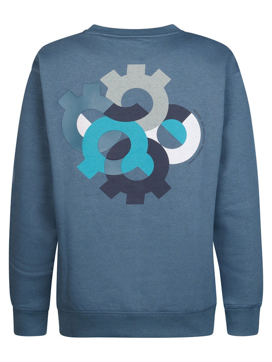 Sweat-shirt col rond garçon Petrol Industries - Storm Blue