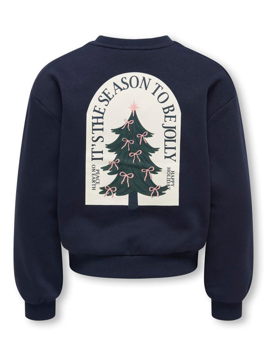 Sweat-shirt Noël fille Kids Only Girl - Elfie