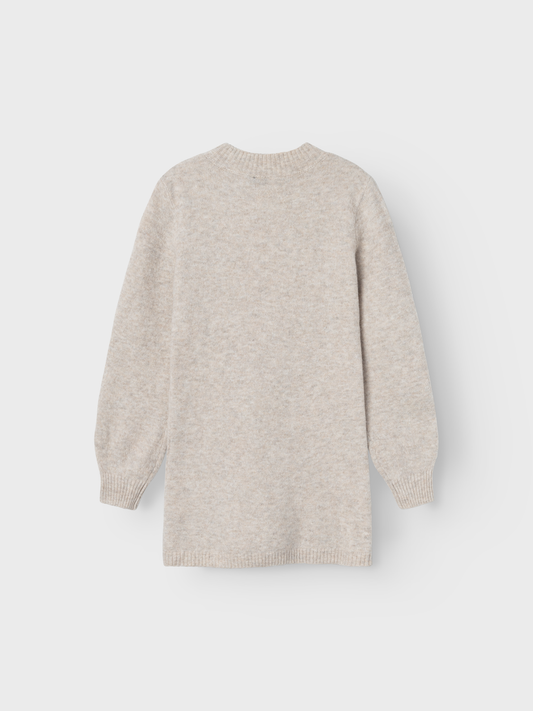 Robe courte Lmtd Nlflodet ls short knit dress