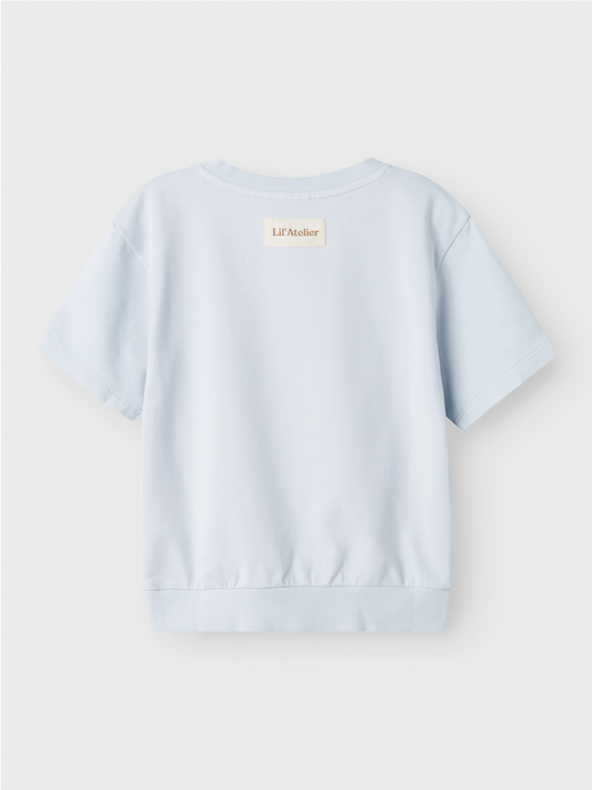 Sweat-shirt Lil' atelier mini Nmmomads ss loose sweat lil