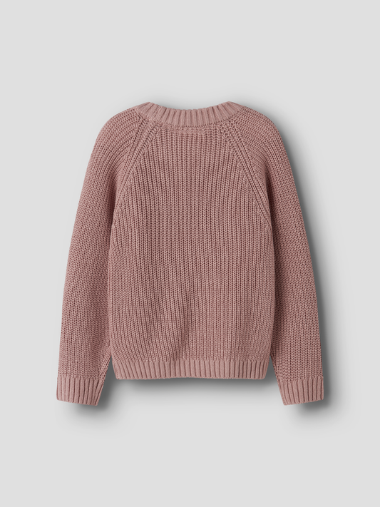 Haut en tricot Lil' atelier mini Nmfemlen emb knit lil